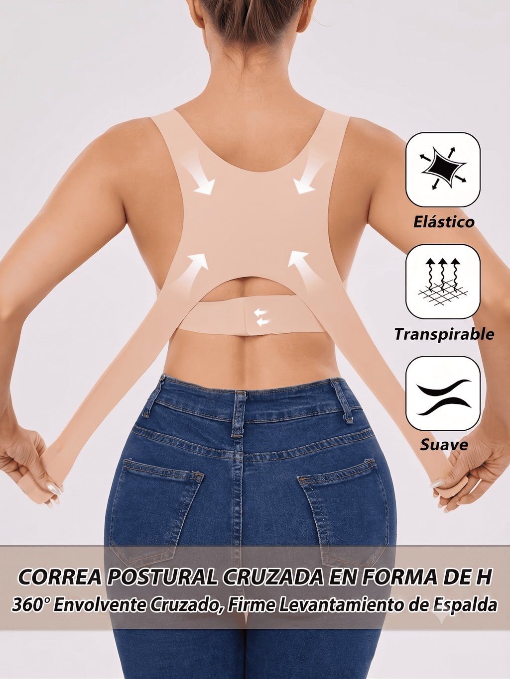 BRASIER Elastico corrector de postura