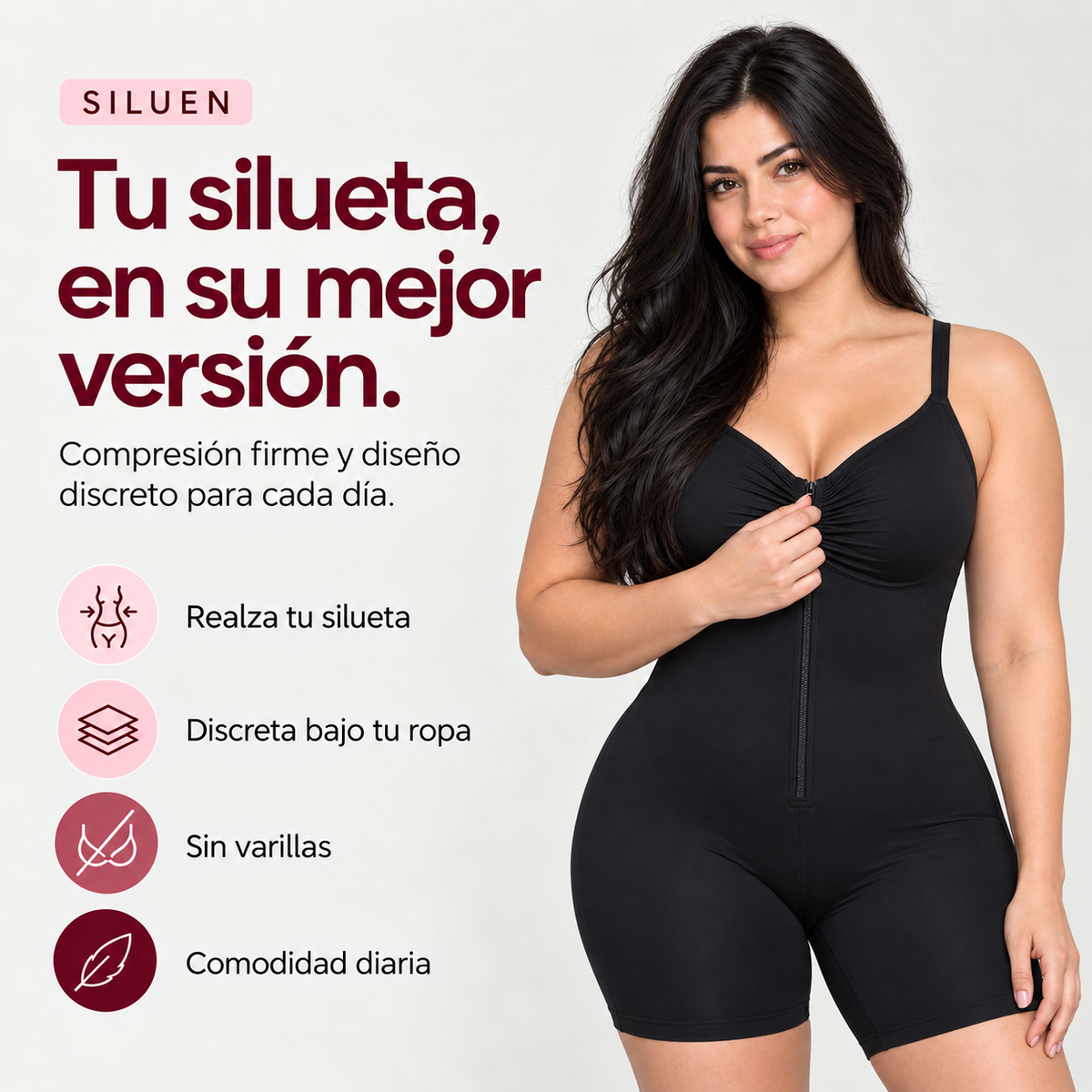 Body Faja de Alta Compresión Siluen
